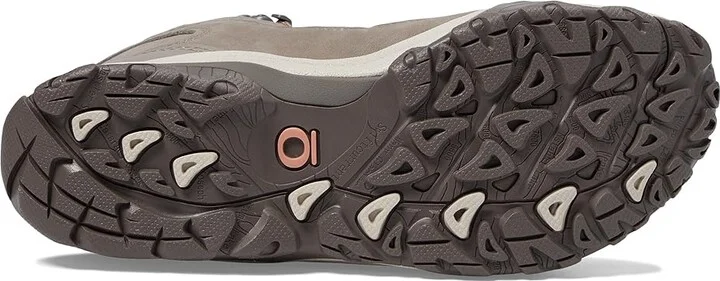 Oboz Ousel Mid B-Dry Women's Shoes Cinder Stone : 6 B - Medium, Leather/Rubber - Image 3