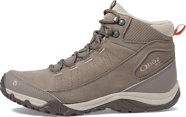 Oboz Ousel Mid B-Dry Women's Shoes Cinder Stone : 6 B - Medium, Leather/Rubber - Image 5