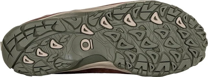 Oboz Ousel Mid B-Dry Women's Shoes Cinder Stone : 6 B - Medium, Leather/Rubber - Image 8
