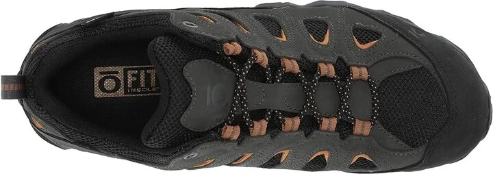 Oboz Sawtooth II Low B-Dry Men's Shoes Shadow/Burlap : 10 D - Medium, Suede - Image 3