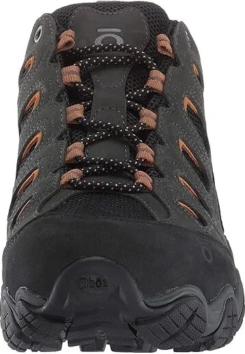 Oboz Sawtooth II Low B-Dry Men's Shoes Shadow/Burlap : 10 D - Medium, Suede - Image 6