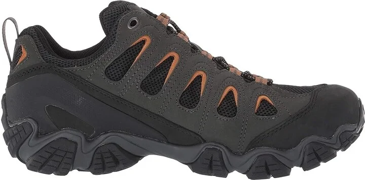 Oboz Sawtooth II Low B-Dry Men's Shoes Shadow/Burlap : 10 D - Medium, Suede - Image 8