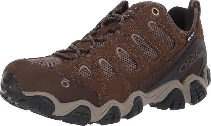 Oboz Sawtooth II Low B-Dry Men's Shoes Shadow/Burlap : 10 D - Medium, Suede - Image 9