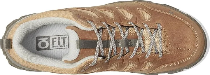 Oboz Sawtooth X Low B-DRY Women's Shoes Acorn : 5 B - Medium, Leather/Textile - Image 2