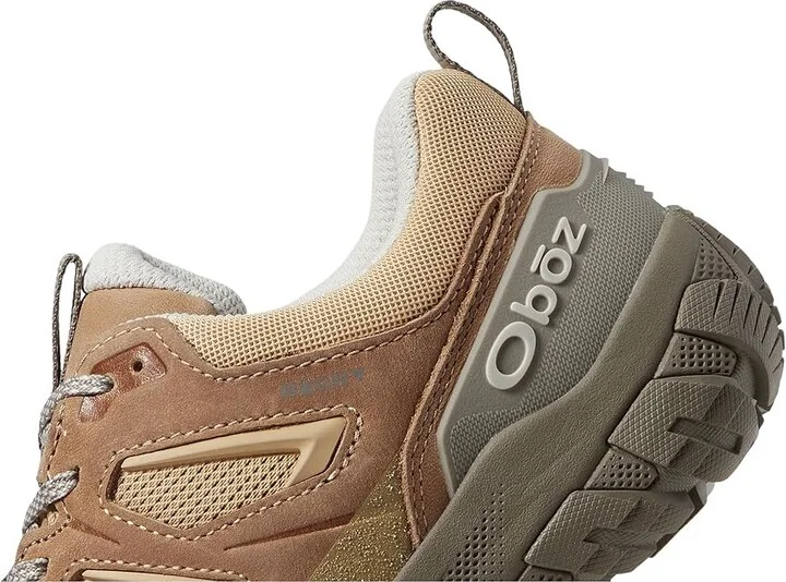Oboz Sawtooth X Low B-DRY Women's Shoes Acorn : 5 B - Medium, Leather/Textile - Image 4