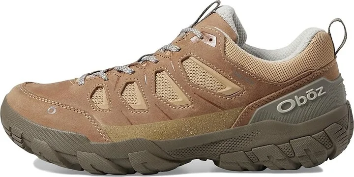 Oboz Sawtooth X Low B-DRY Women's Shoes Acorn : 5 B - Medium, Leather/Textile - Image 6