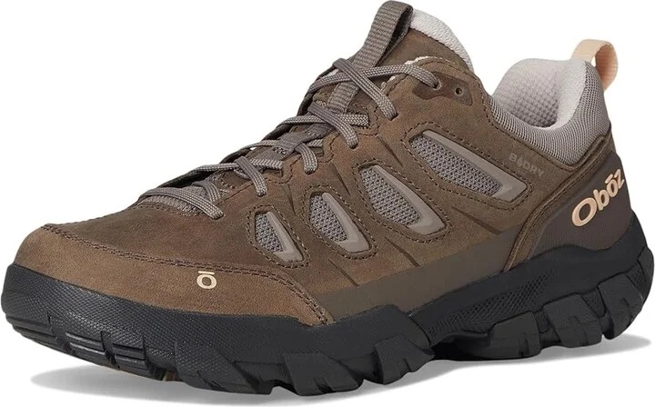 Oboz Sawtooth X Low B-DRY Women's Shoes Acorn : 5 B - Medium, Leather/Textile - Image 10