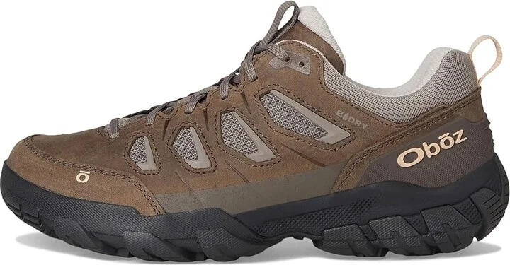 Oboz Sawtooth X Low B-DRY Women's Shoes Acorn : 5 B - Medium, Leather/Textile - Image 11