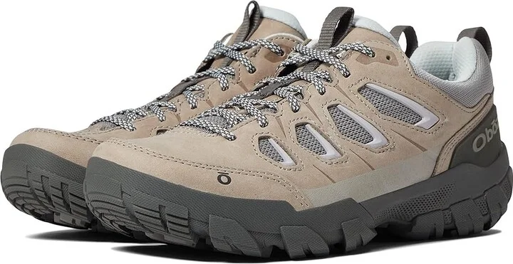 Oboz Sawtooth X Low Women's Shoes Drizzle : 5 B - Medium, Textile