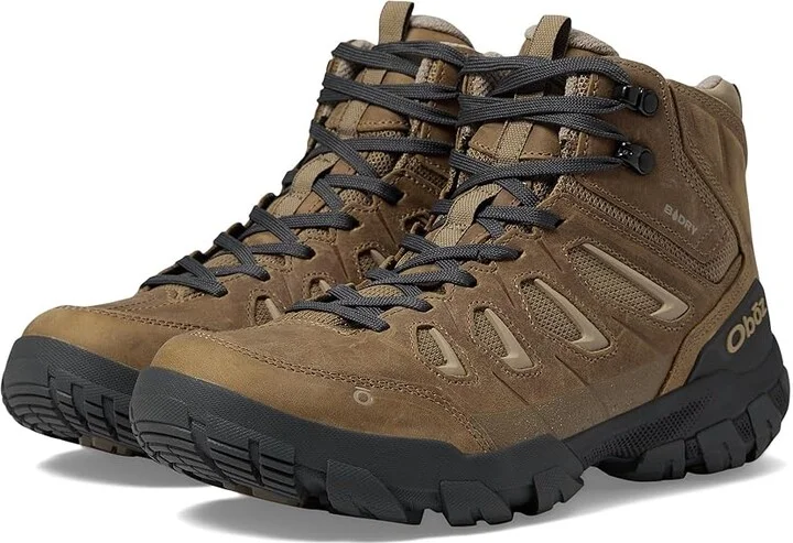 Oboz Sawtooth X Mid B-DRY Men's Shoes Sandhill : 7 D - Medium, Leather/Synthetic/Textile