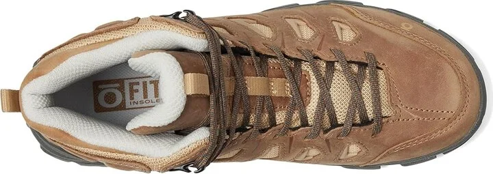 Oboz Sawtooth X Mid B-DRY Women's Shoes Rye : 5.5 B - Medium, Leather/Textile - Image 2