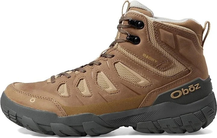 Oboz Sawtooth X Mid B-DRY Women's Shoes Rye : 5.5 B - Medium, Leather/Textile - Image 6