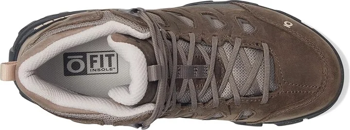 Oboz Sawtooth X Mid B-DRY Women's Shoes Rye : 5.5 B - Medium, Leather/Textile - Image 7