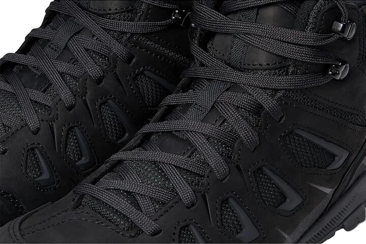 Oboz Sawtooth X Mid Men's Shoes Black Sea : 8 D - Medium, Suede/Textile - Image 5