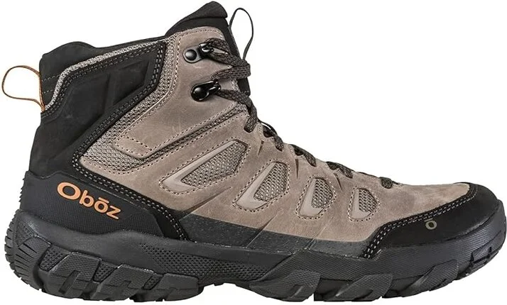 Oboz Sawtooth X Mid Men's Shoes Black Sea : 8 D - Medium, Suede/Textile - Image 8