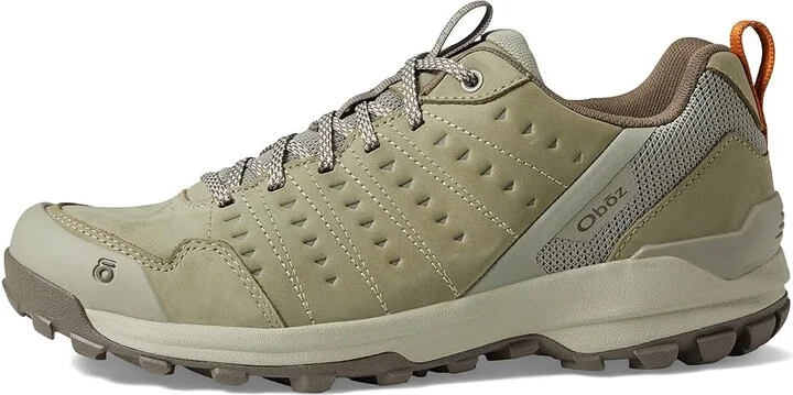 Oboz Sypes Low Leather B-DRY Men's Shoes Sandbox : 10 D - Medium, Textile/Leather - Image 6