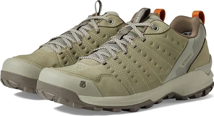 Oboz Sypes Low Leather B-DRY Men's Shoes Sandbox : 10 D - Medium, Textile/Leather