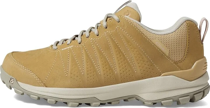 Oboz Sypes Low Leather B-DRY Women's Shoes Acorn : 7 B - Medium, Textile/Leather - Image 6