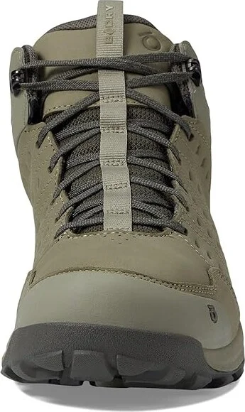 Oboz Sypes Mid Leather B-DRY Men's Shoes Sandbox : 9 D - Medium, Textile/Leather - Image 2