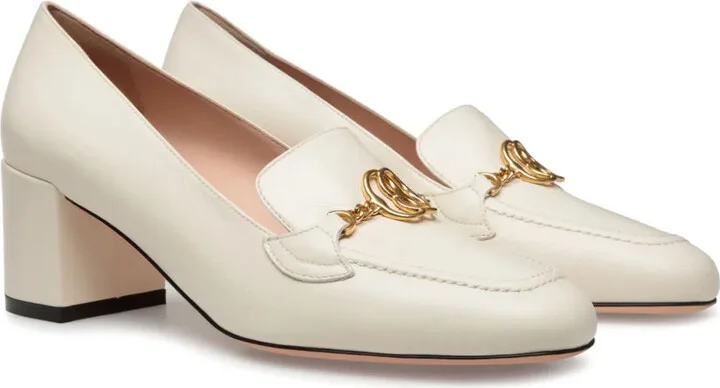 Obrien 50mm leather pumps - Image 2