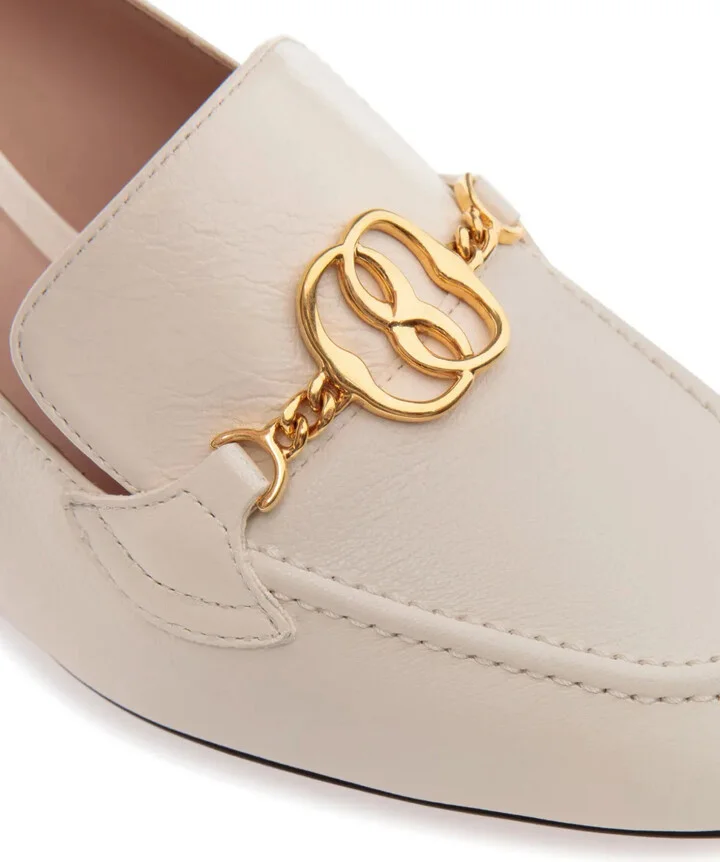 Obrien 50mm leather pumps - Image 4