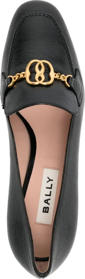 Obrien 50mm leather pumps - Image 4