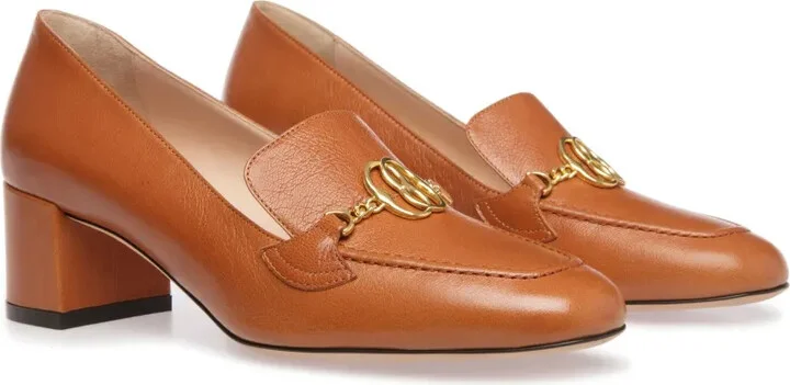 Obrien 50mm leather pumps - Image 2