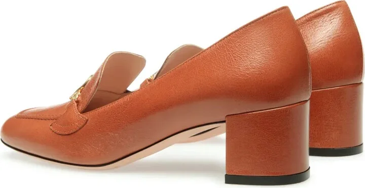 Obrien 50mm leather pumps - Image 3