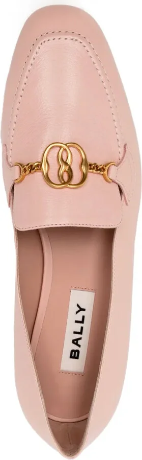 Obrien embellished leather loafers - Image 4