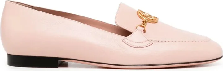 Obrien embellished leather loafers