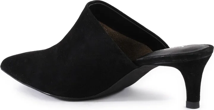 Obsession Pointed Toe Kitten Heel Mule - Image 2