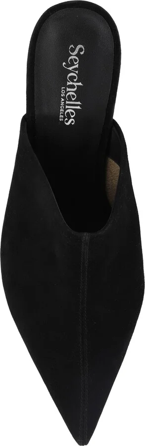Obsession Pointed Toe Kitten Heel Mule - Image 4
