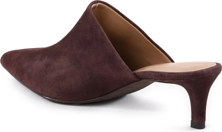Obsession Pointed Toe Kitten Heel Mule - Image 5