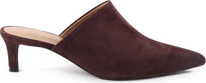 Obsession Pointed Toe Kitten Heel Mule - Image 6