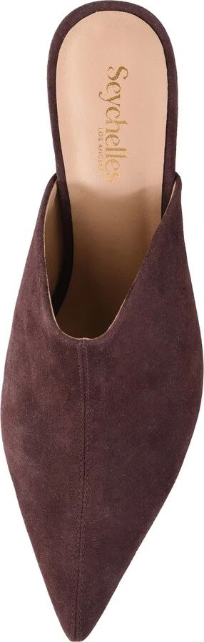 Obsession Pointed Toe Kitten Heel Mule - Image 7