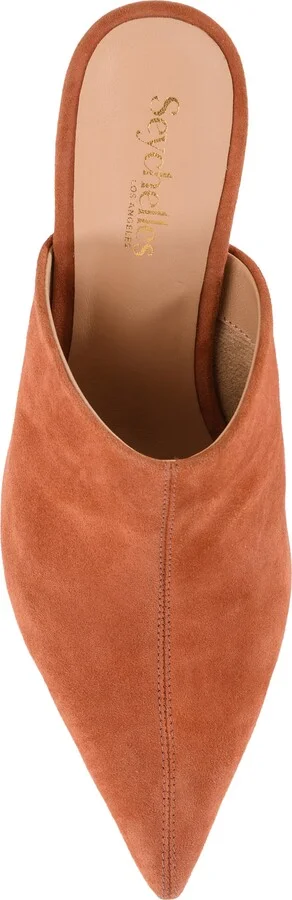 Obsession Pointed Toe Kitten Heel Mule - Image 11