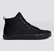 OCA High All Black Canvas Sneaker Women - Image 9