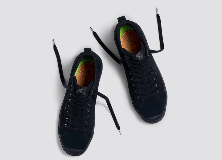 OCA High All Black Suede Sneaker Men - Image 8