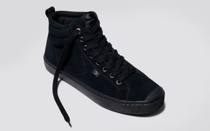 OCA High All Black Suede Sneaker Men - Image 11