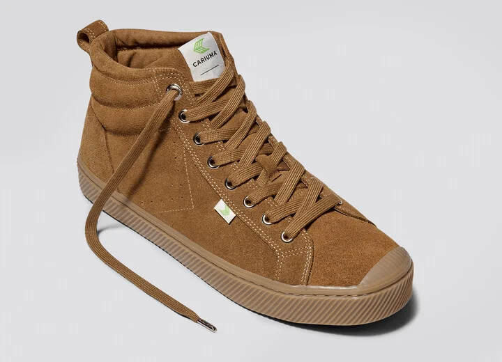 OCA High All Camel Suede Sneaker Men - Image 4