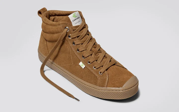 OCA High All Camel Suede Sneaker Men - Image 11