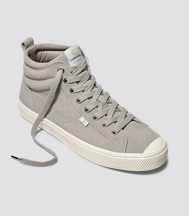OCA High Cloud Grey Suede Sneaker Women - Image 2