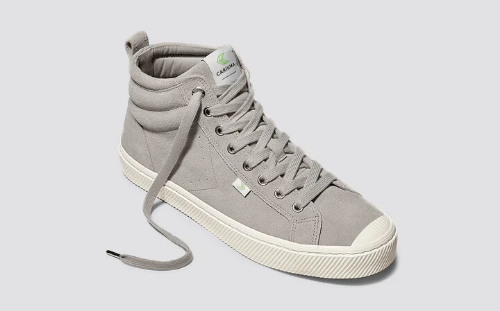 OCA High Cloud Grey Suede Sneaker Women - Image 11