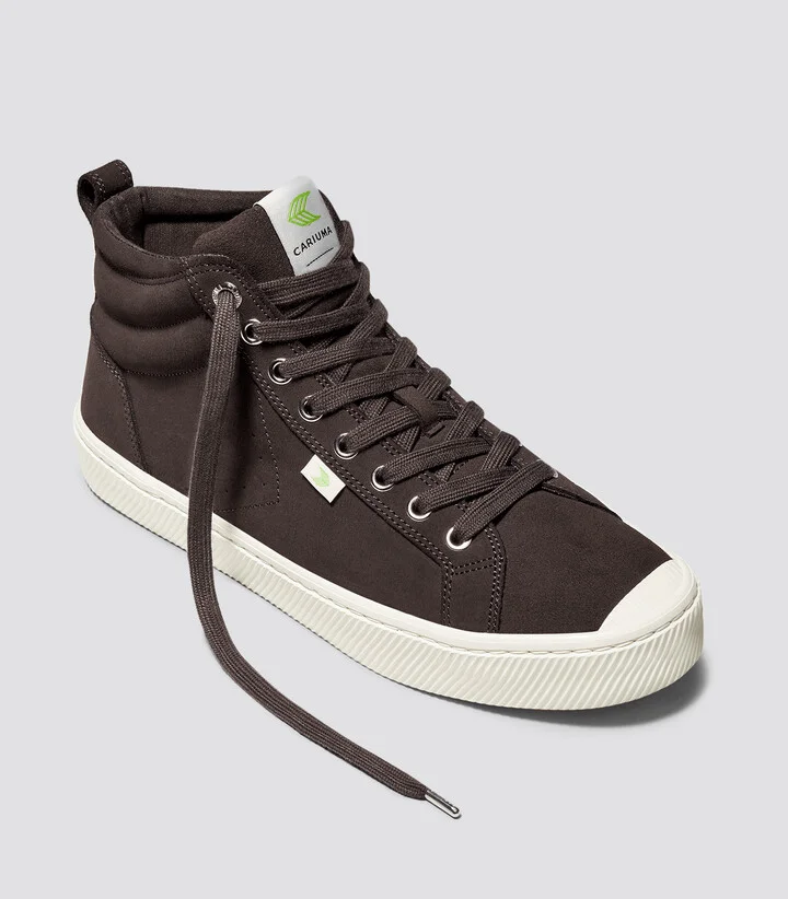 OCA High Dark Brown Suede Sneaker Men - Image 2