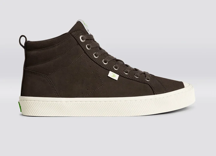 OCA High Dark Brown Suede Sneaker Men - Image 3