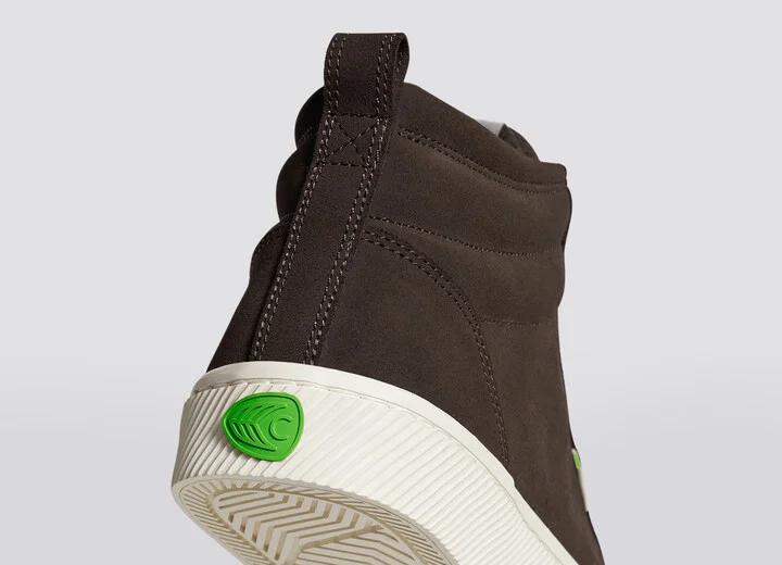 OCA High Dark Brown Suede Sneaker Men - Image 7