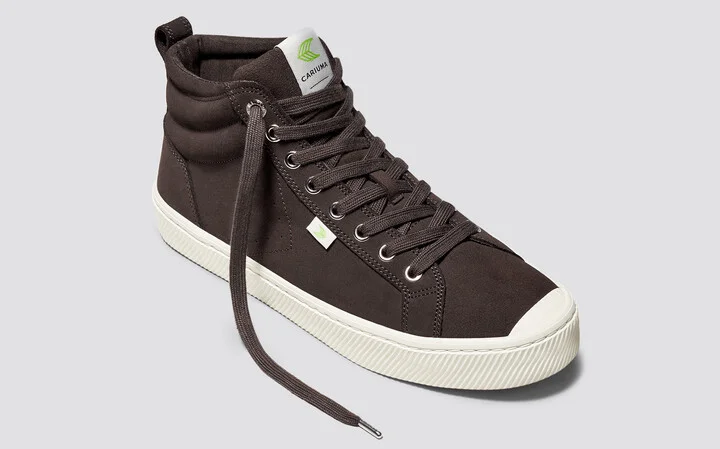 OCA High Dark Brown Suede Sneaker Men - Image 11