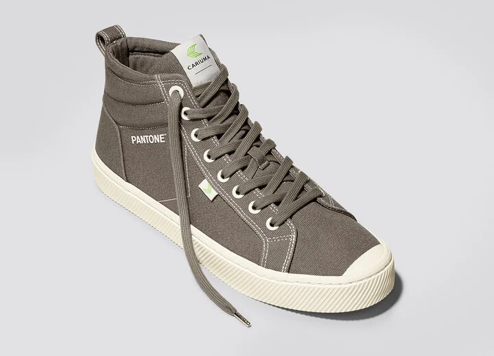 OCA High Pantone Bungee Cord Canvas Contrast Thread Sneaker Men - Image 4
