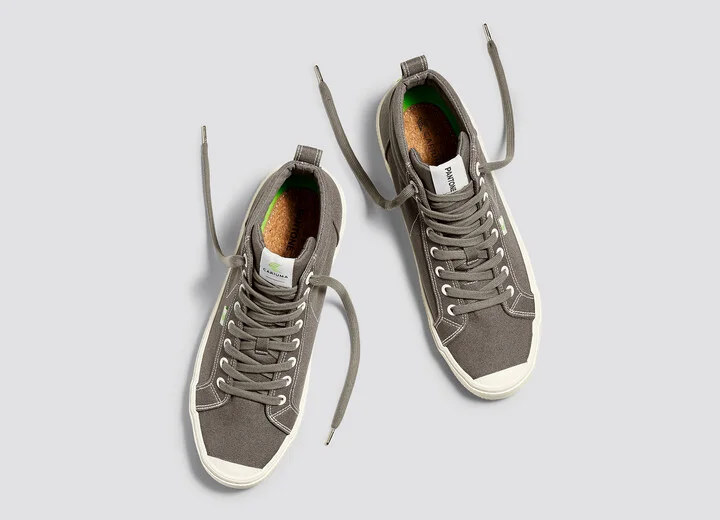 OCA High Pantone Bungee Cord Canvas Contrast Thread Sneaker Men - Image 7