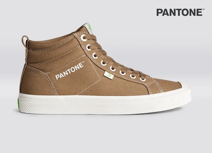 OCA High Pantone Lion Canvas Contrast Thread Sneaker Men - Image 3